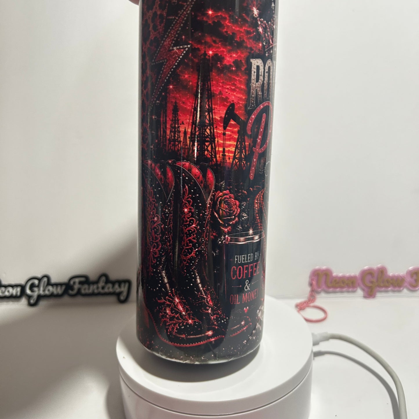20 oz Patch Life Princess Sublimation Tumbler | Oilfield Inspired Stainless Steel Cup