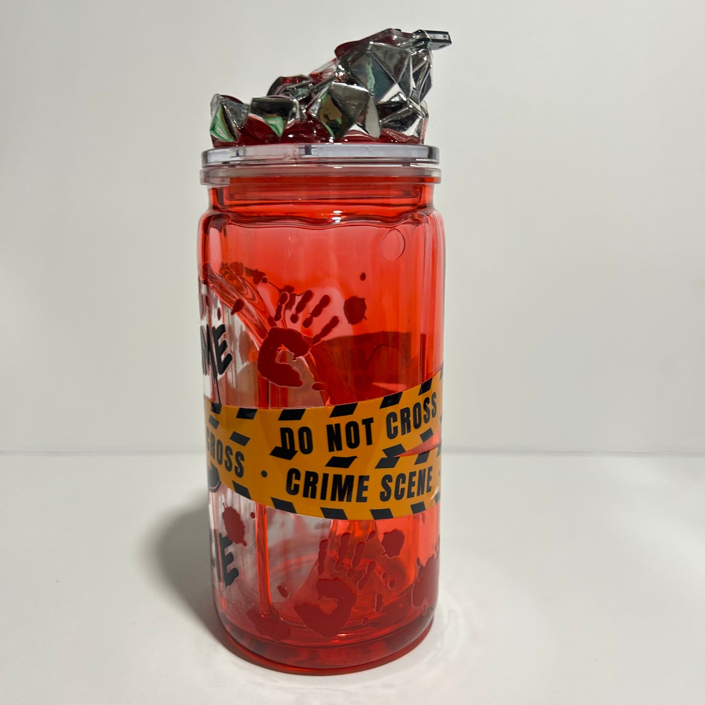 True Crime Junkie Blood Drip Acrylic Cup 🩸