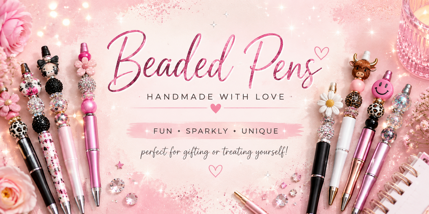 Beaded Pens & Desk Accessories ✨