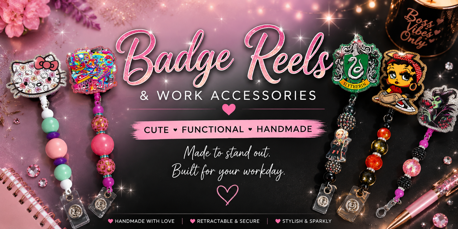 ✨ Badge Reels & Work Accessories