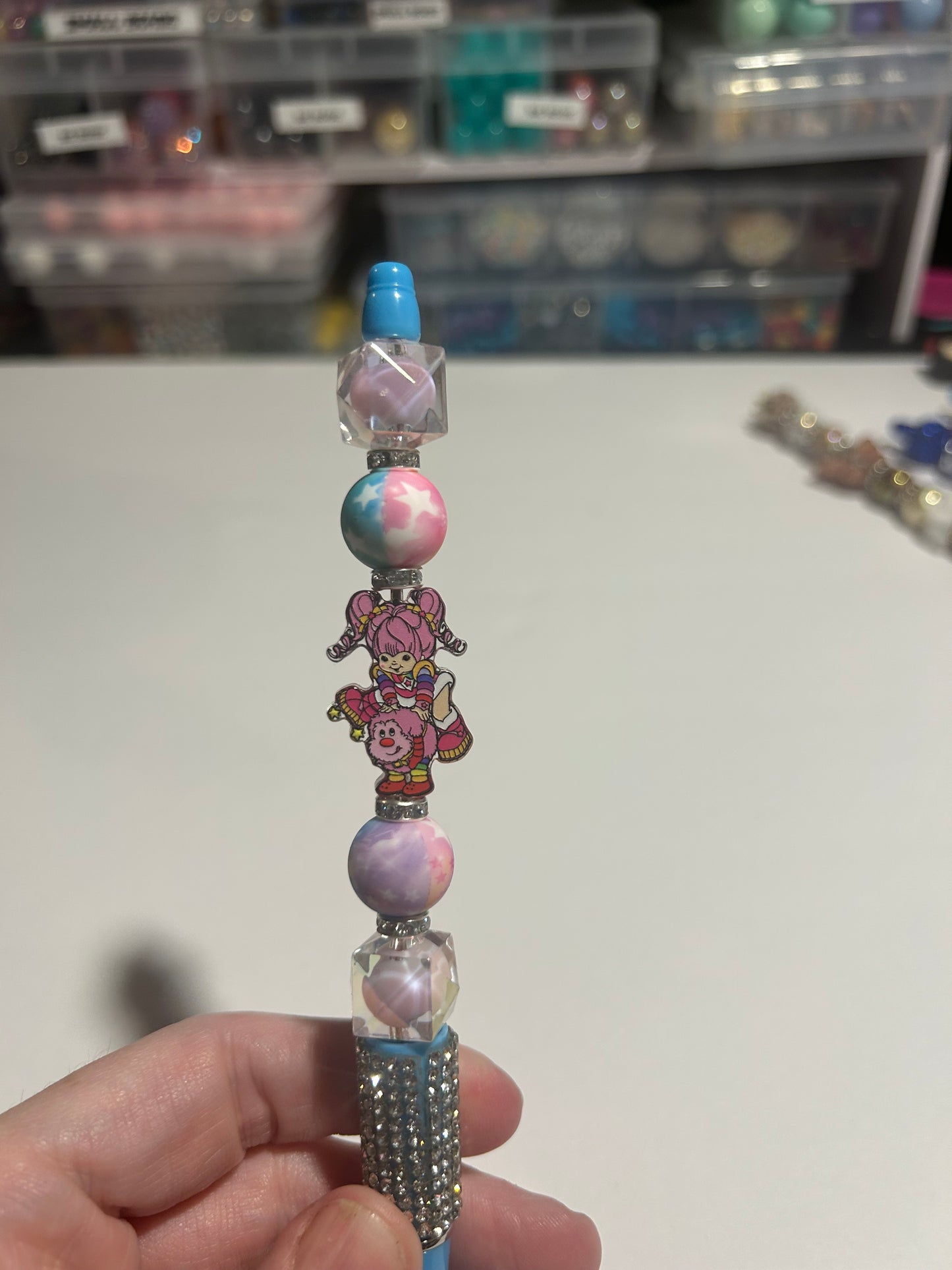 🌈 Pastel Dream Girl Beaded Pen 🌈