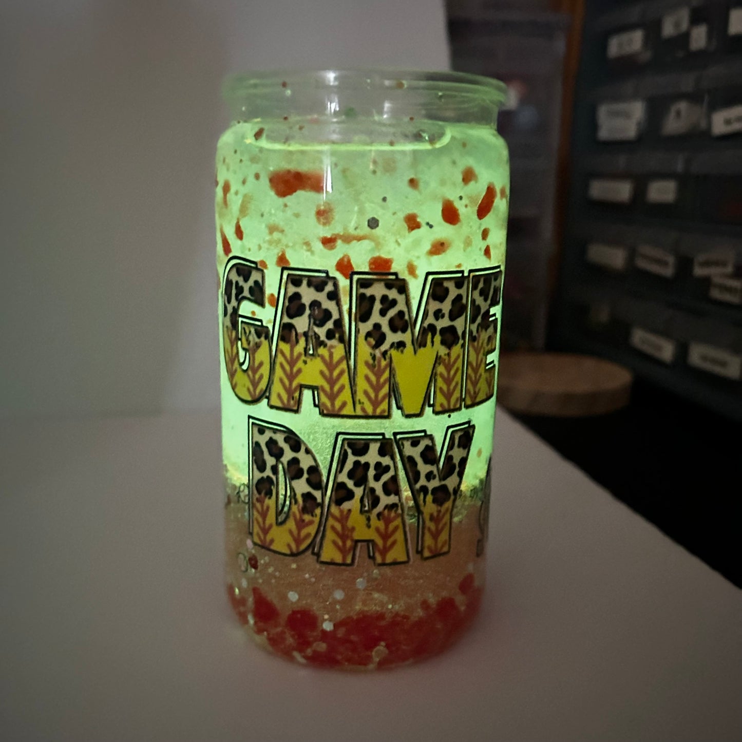 Loud & Proud Softball Mom Acrylic Lava Tumbler 🥎✨