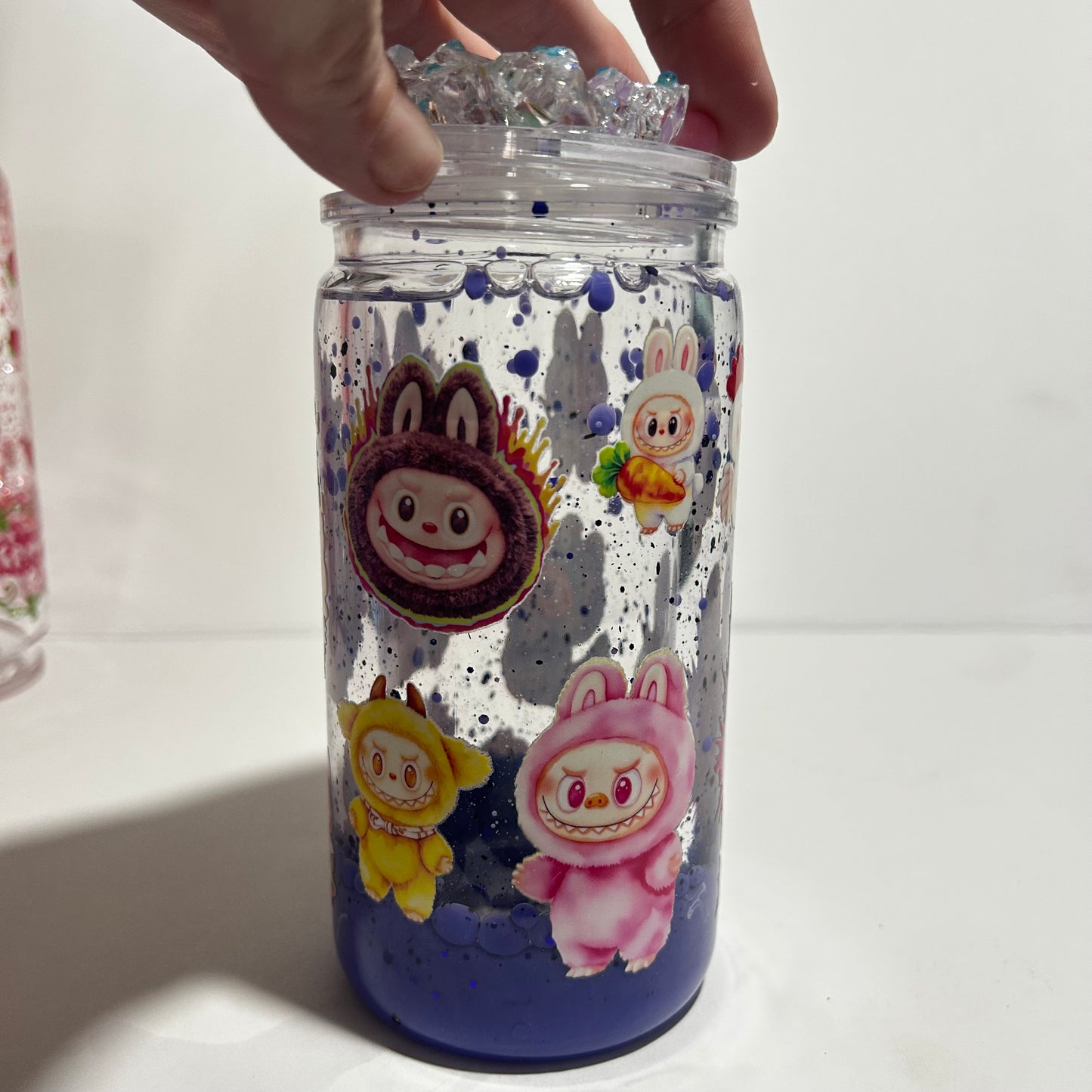 Rainbow Bunny Lava Tumbler 🌈✨