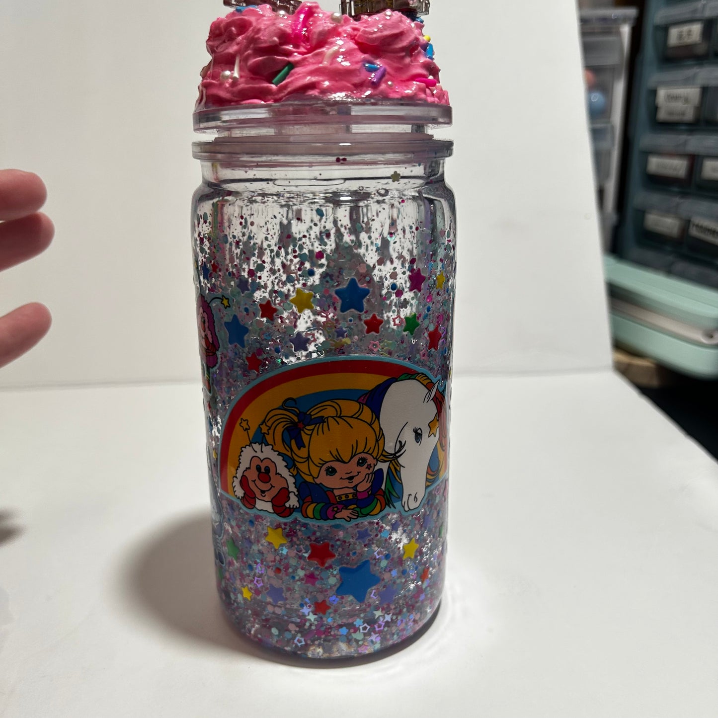 Retro Rainbow Lava Tumbler 🌈✨💖