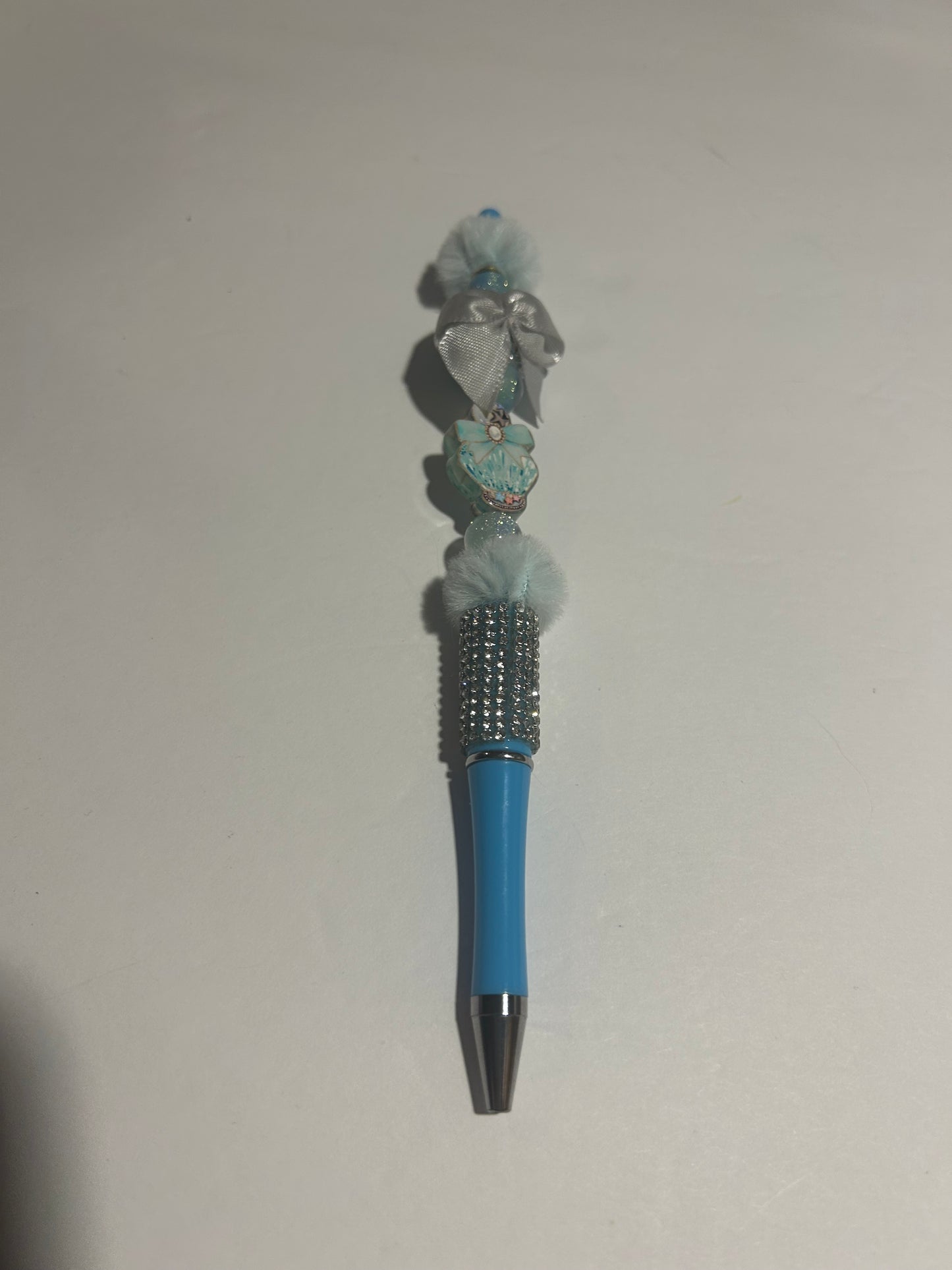 🩵 Frosted Perfume Princess Beaded Pen 🩵