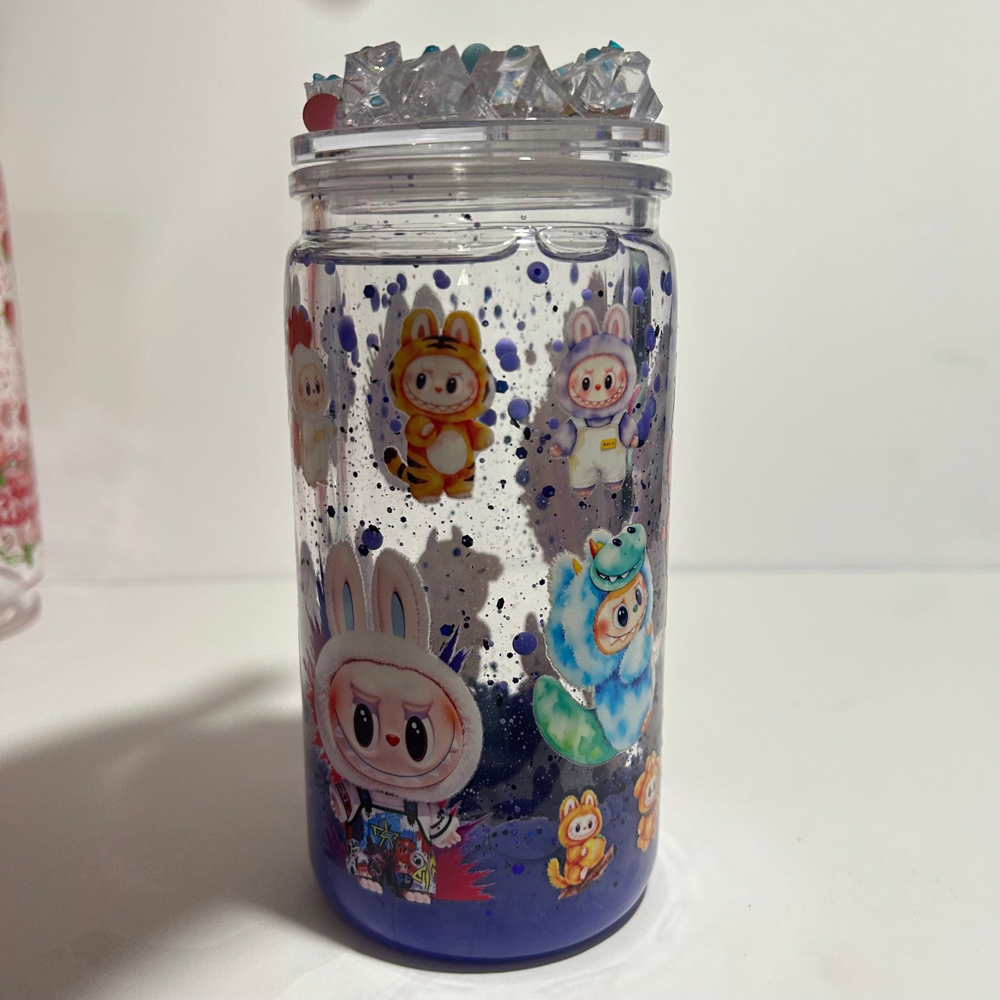 Rainbow Bunny Lava Tumbler 🌈✨