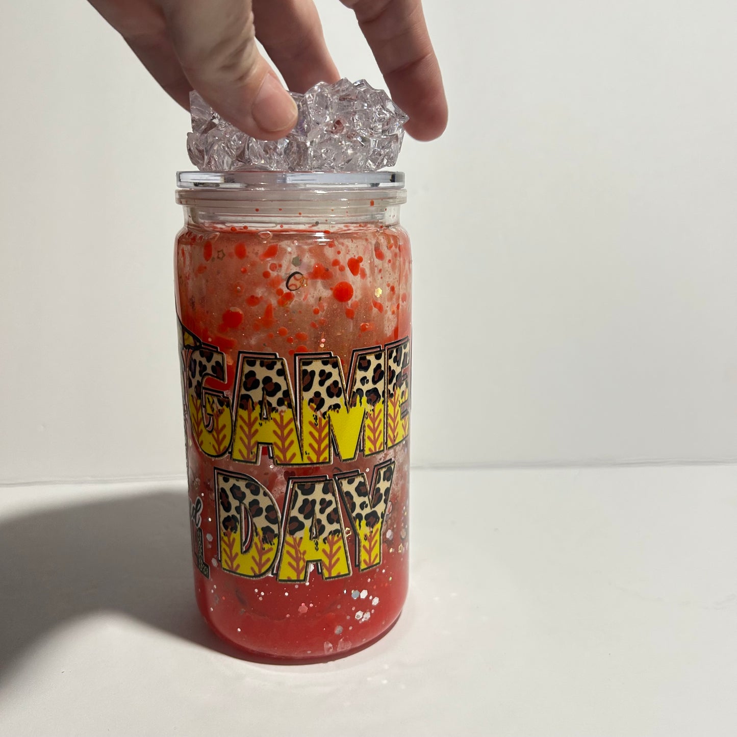 Loud & Proud Softball Mom Acrylic Lava Tumbler 🥎✨
