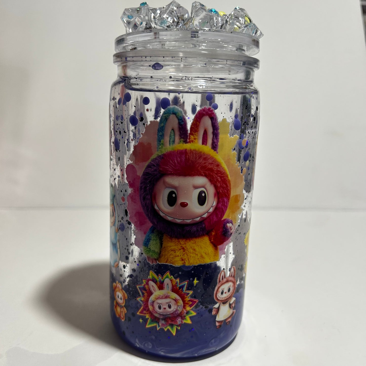 Rainbow Bunny Lava Tumbler 🌈✨
