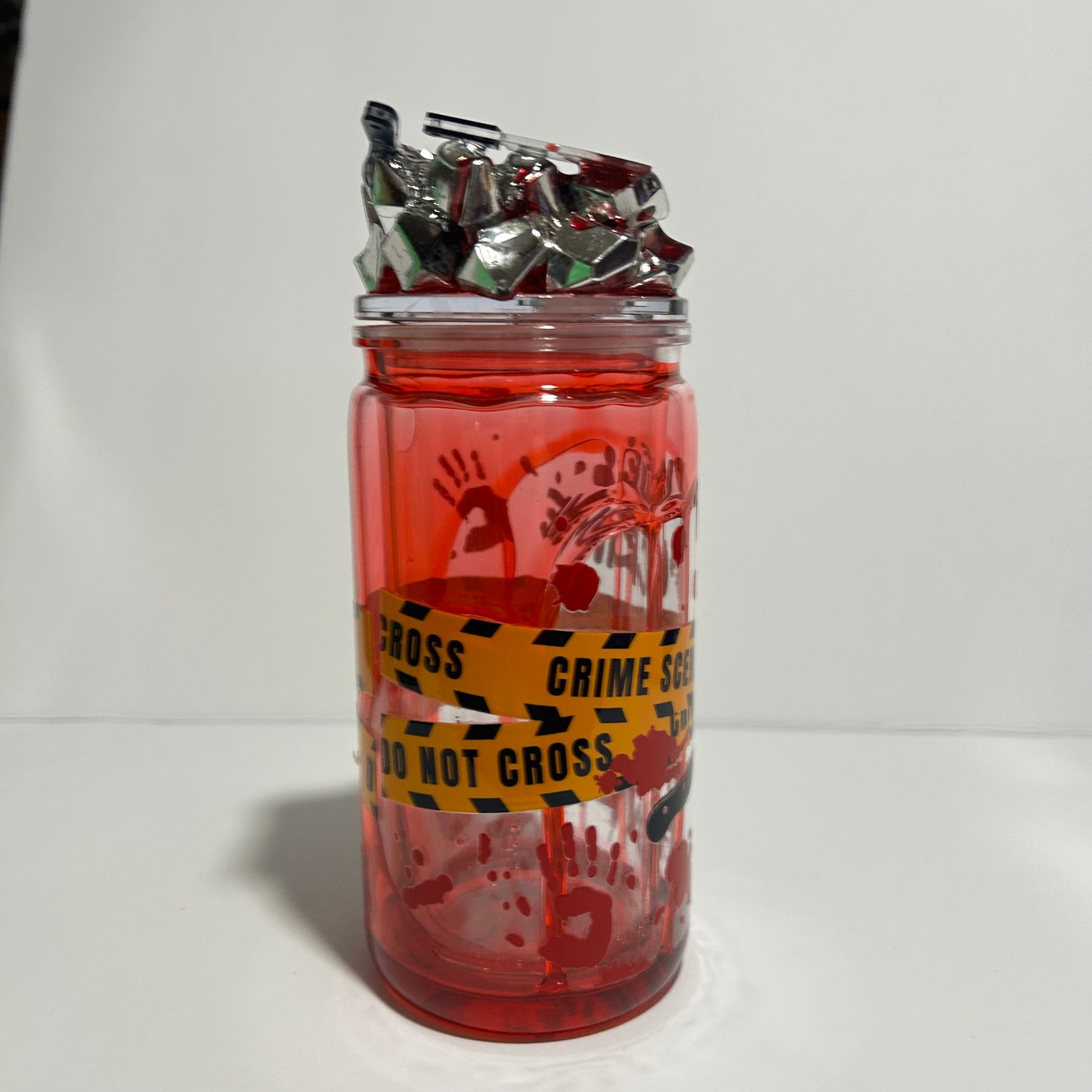 True Crime Junkie Blood Drip Acrylic Cup 🩸