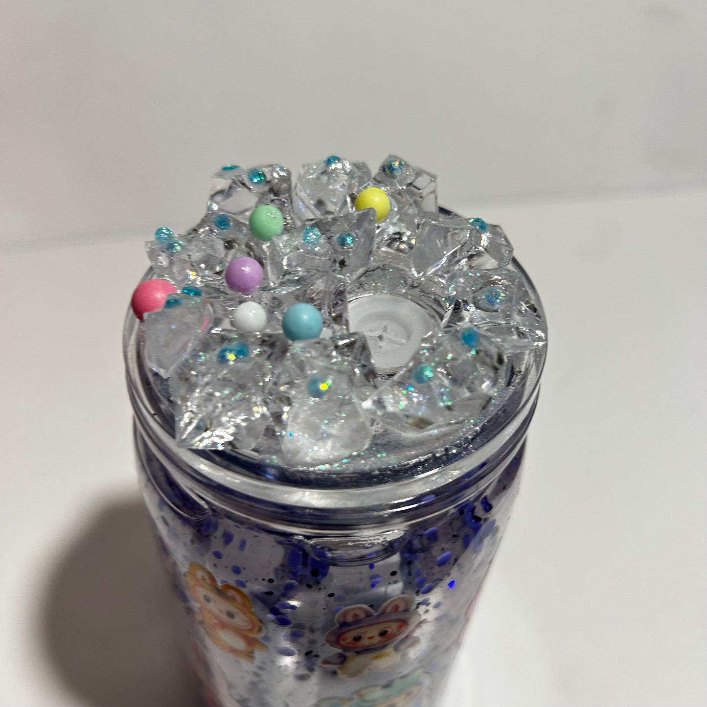 Rainbow Bunny Lava Tumbler 🌈✨