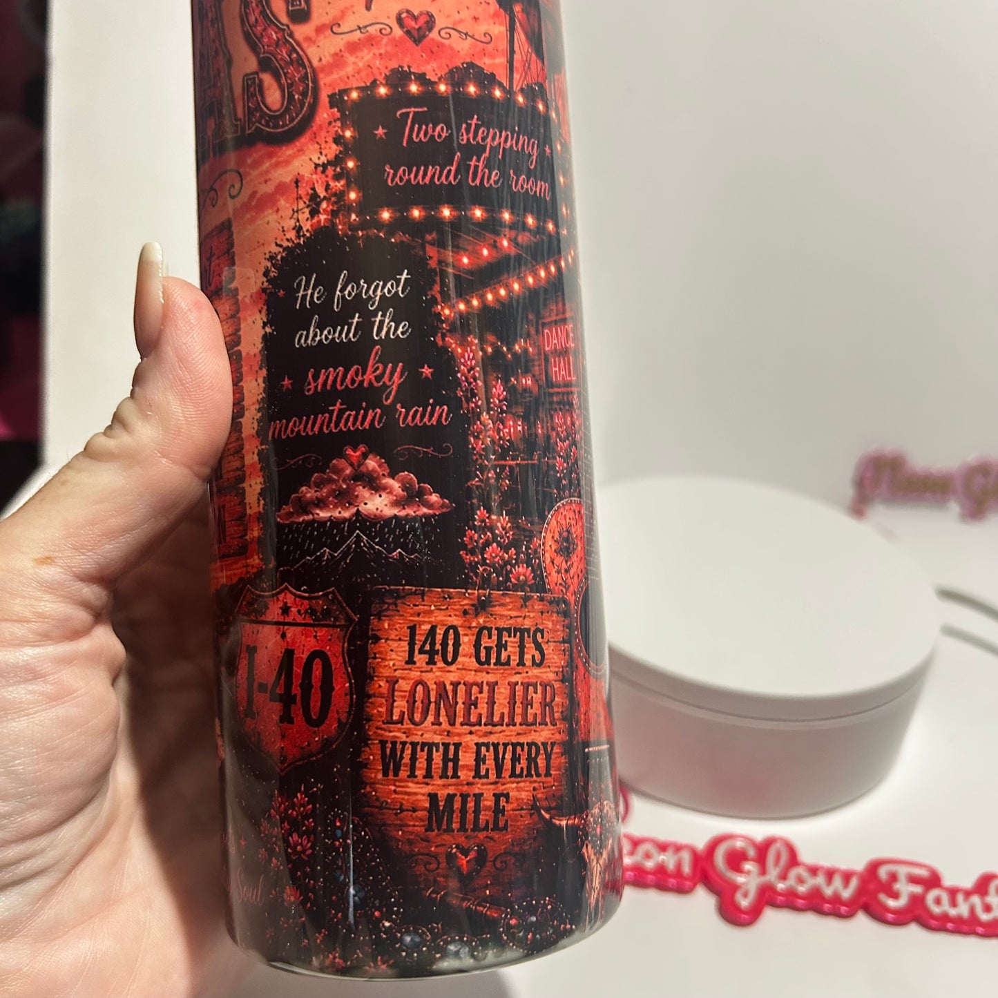 She’s From Texas 20 oz Stainless Steel Tumbler | Western Country Insulated Cup | Texas Gift
