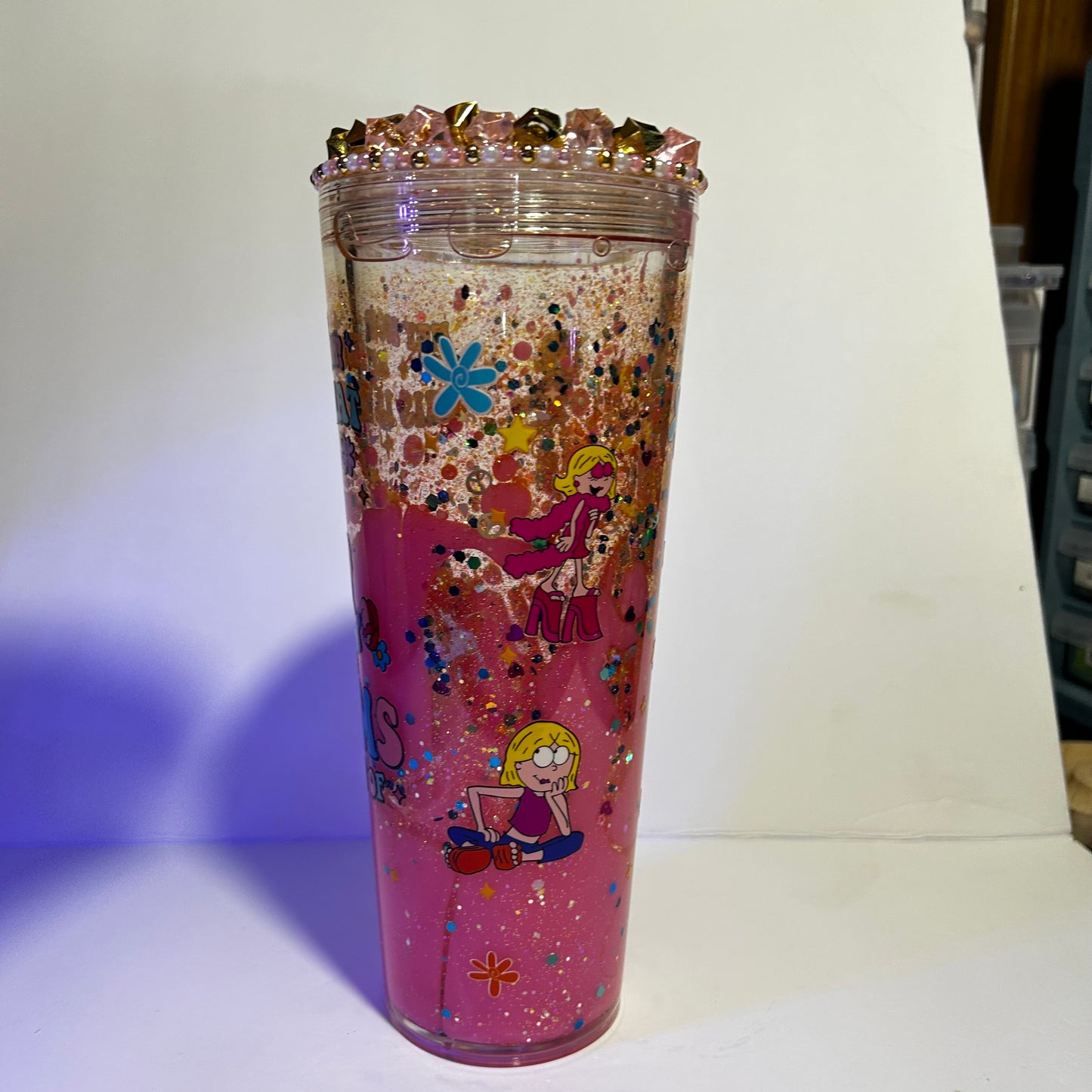 “Dreams Are Made Of This” Lizzie McGuire Retro Acrylic Tumbler ✨🌼🪩