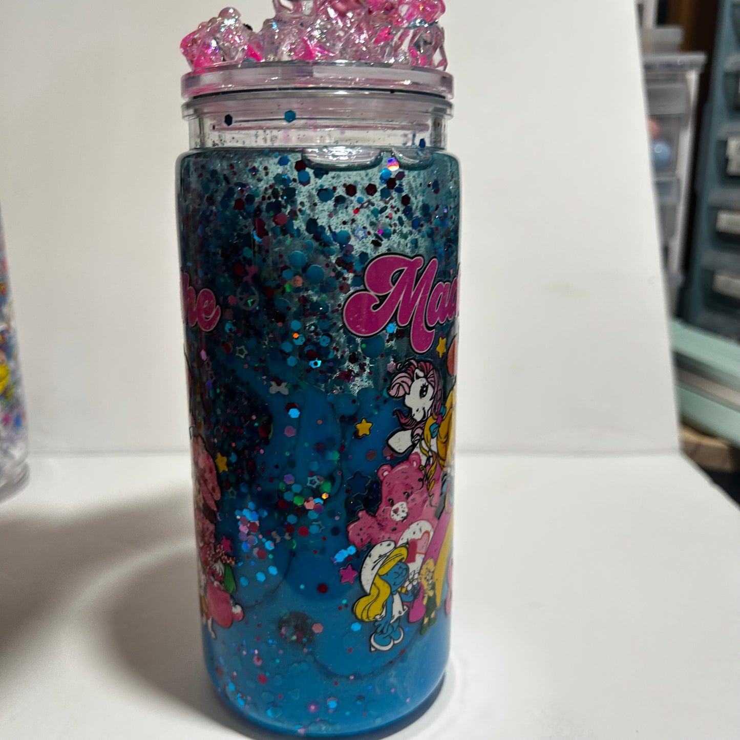 Made in the 80’s Retro Dual Lava Cup 🌈✨🪩